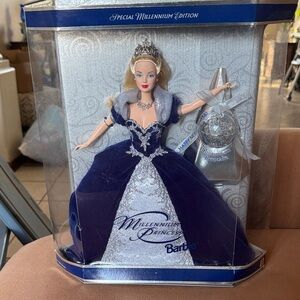 Barbie Special Millennium Edition in Blue and Silver Gown 1999